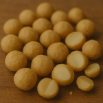 Close up van macadamia